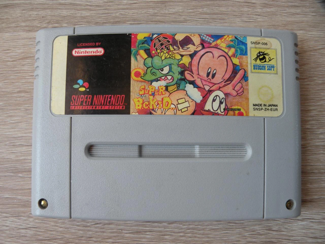 Jeu Super BC KId Super Nintendo (SNES)